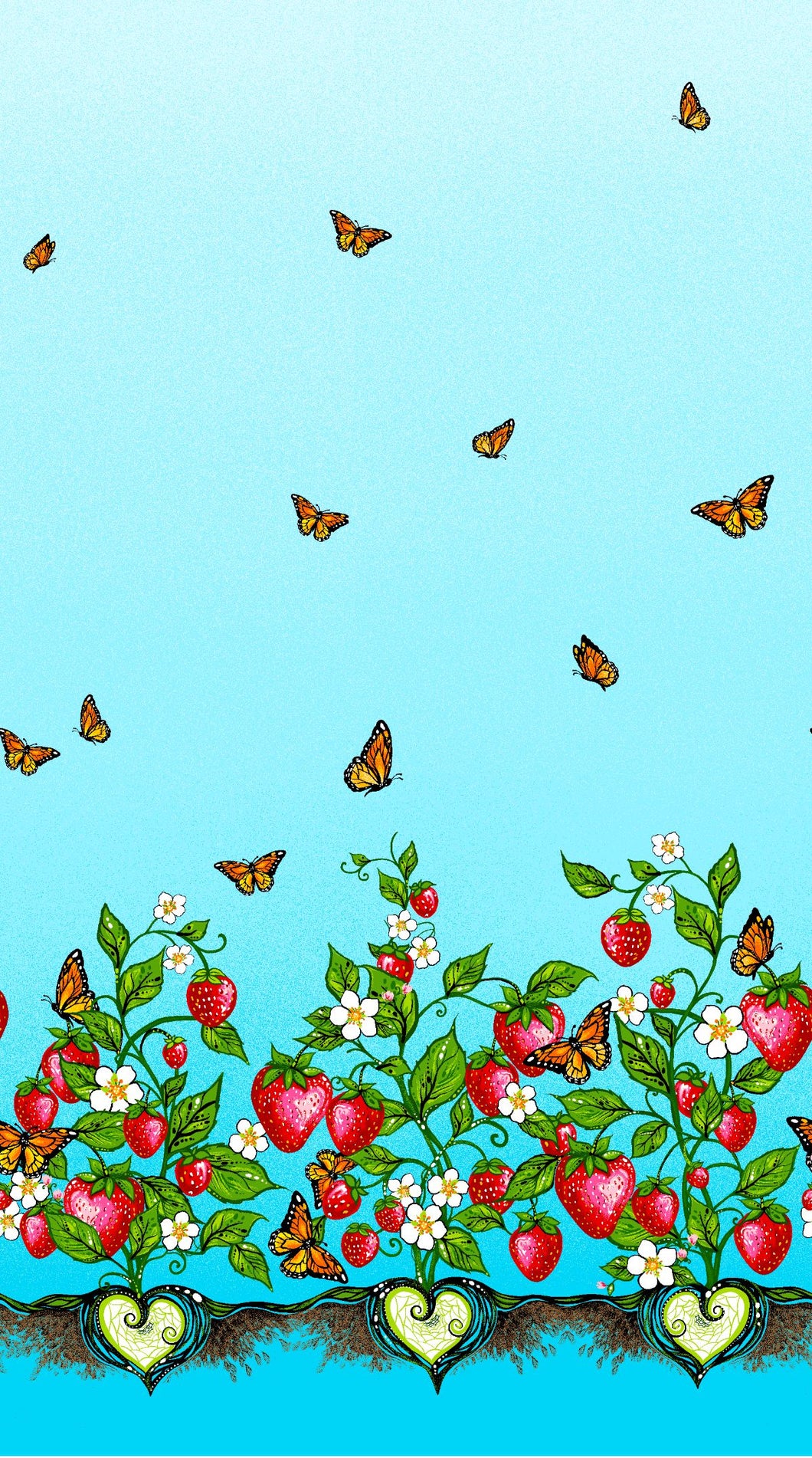 CAJ - 0006 - Strawberry Dreamcatcher - Blue