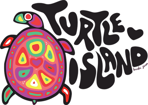 Sacred Natives Turtle Island Sticker