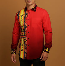Load image into Gallery viewer, 49DZINE Casual Dress Shirt - Cinder Guardian
