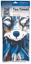 Load image into Gallery viewer, Tea Towel (microfiber) - Kenai aka Shadow by Micqaela Jones
