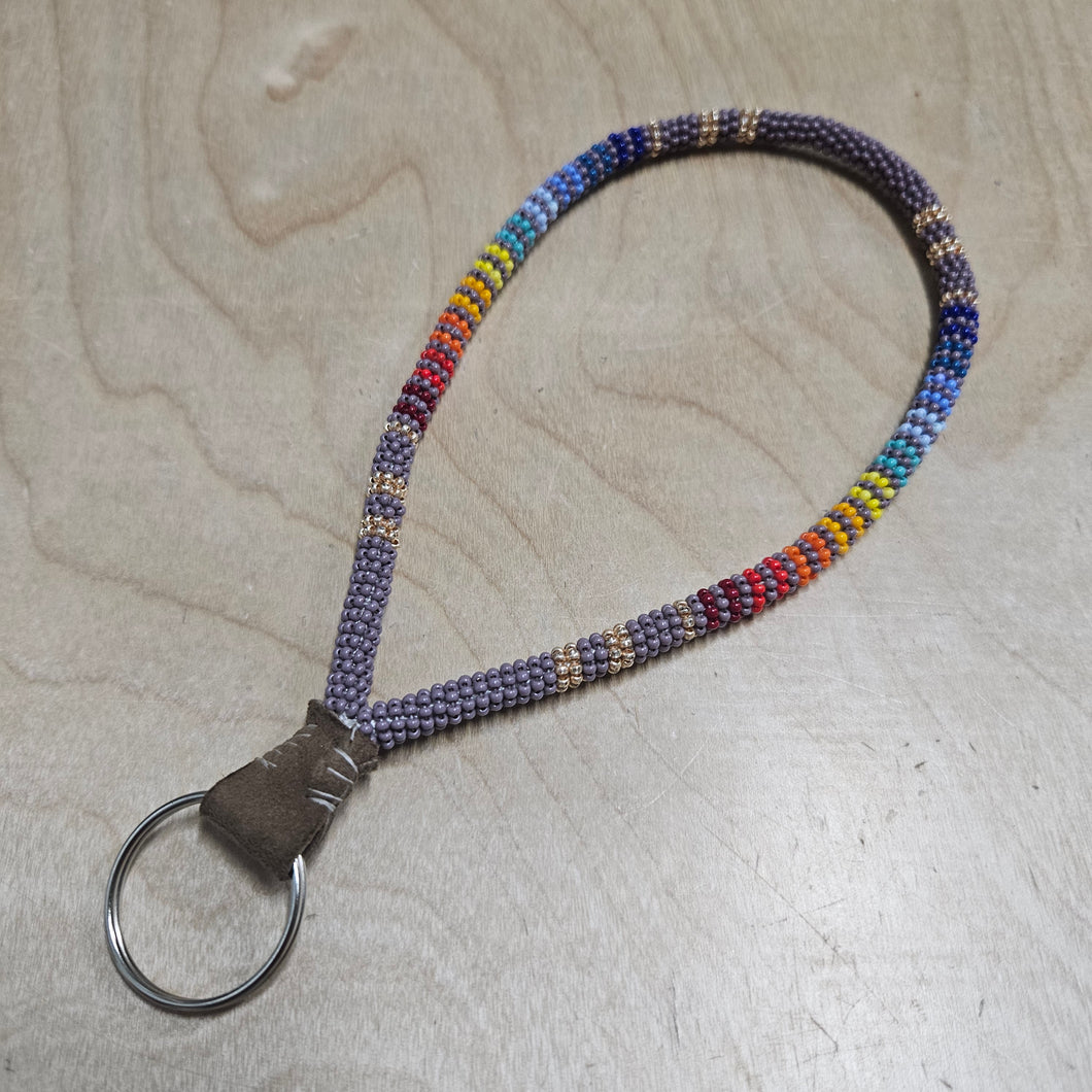 Hazel Creations - Purple Lanyard