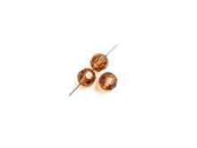 Load image into Gallery viewer, Preciosa 5in Strand Round 21pcs 6mm - Light Colorado Topaz
