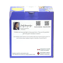 Load image into Gallery viewer, Gifts From Creator - Glass Ornament by Emily Kewageshig

