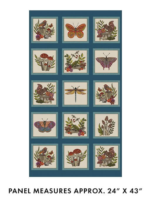 16500-85 Small Wonders By Valentina Harper for Benart- Panel
