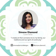 Load image into Gallery viewer, Brushed Silk Scarf - Hummingbirds by Simone Diamond
