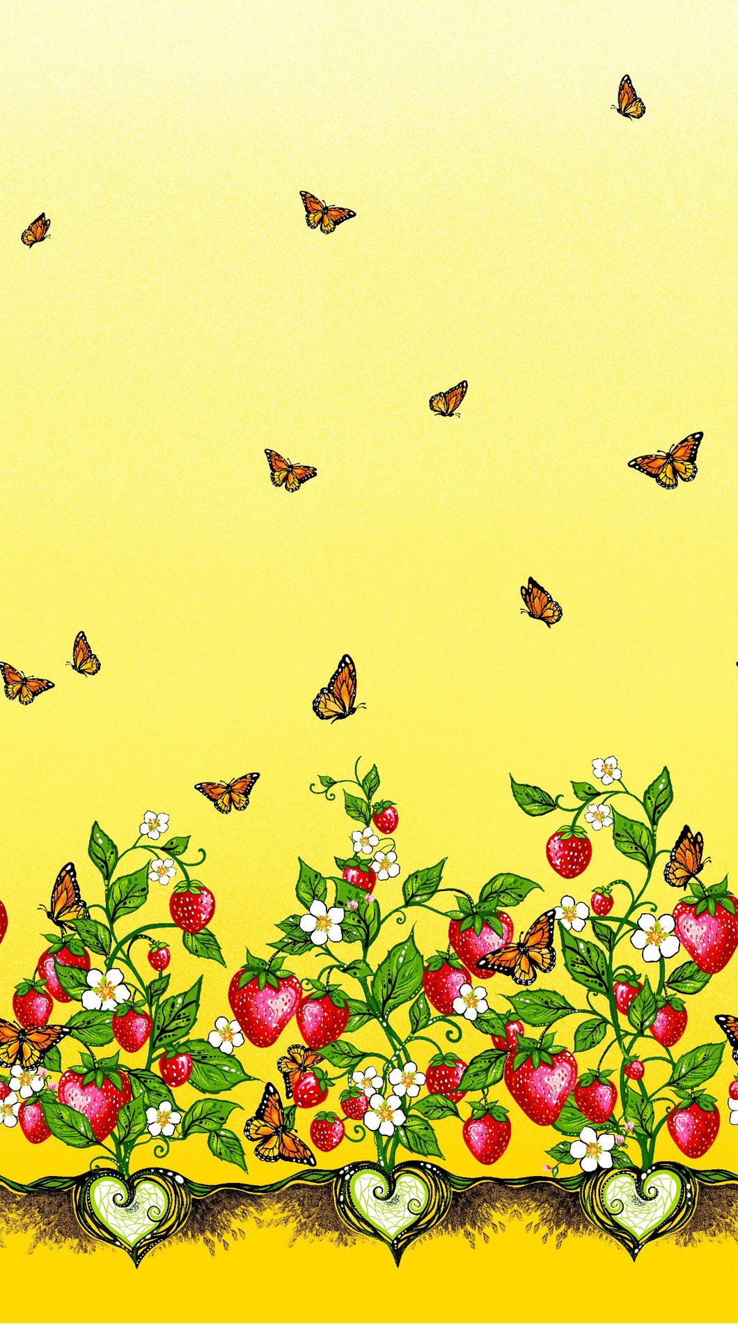 CAJ - 0006 - Strawberry Dreamcatcher - Yellow