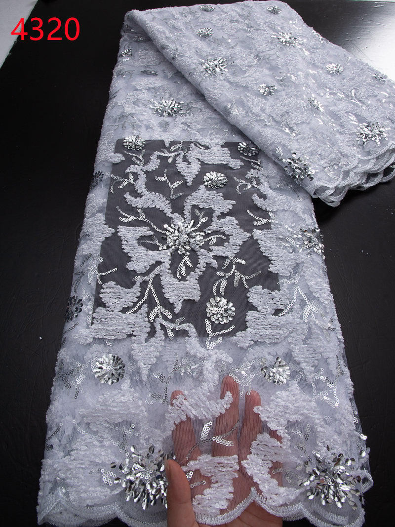 Lace - 4320 - White (PER/YARD)
