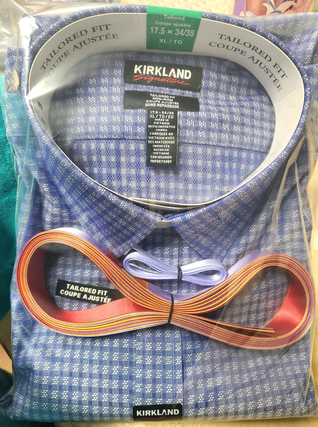 (Long Sleeve) Ribbon Shirt Kit -Extra Large