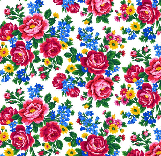 Kokum Scarf 677White Cotton