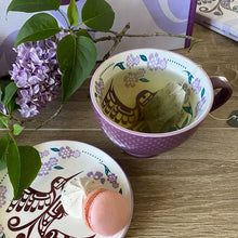 Load image into Gallery viewer, Porcelain Art Mug - Hummingbird by Francis Dick
