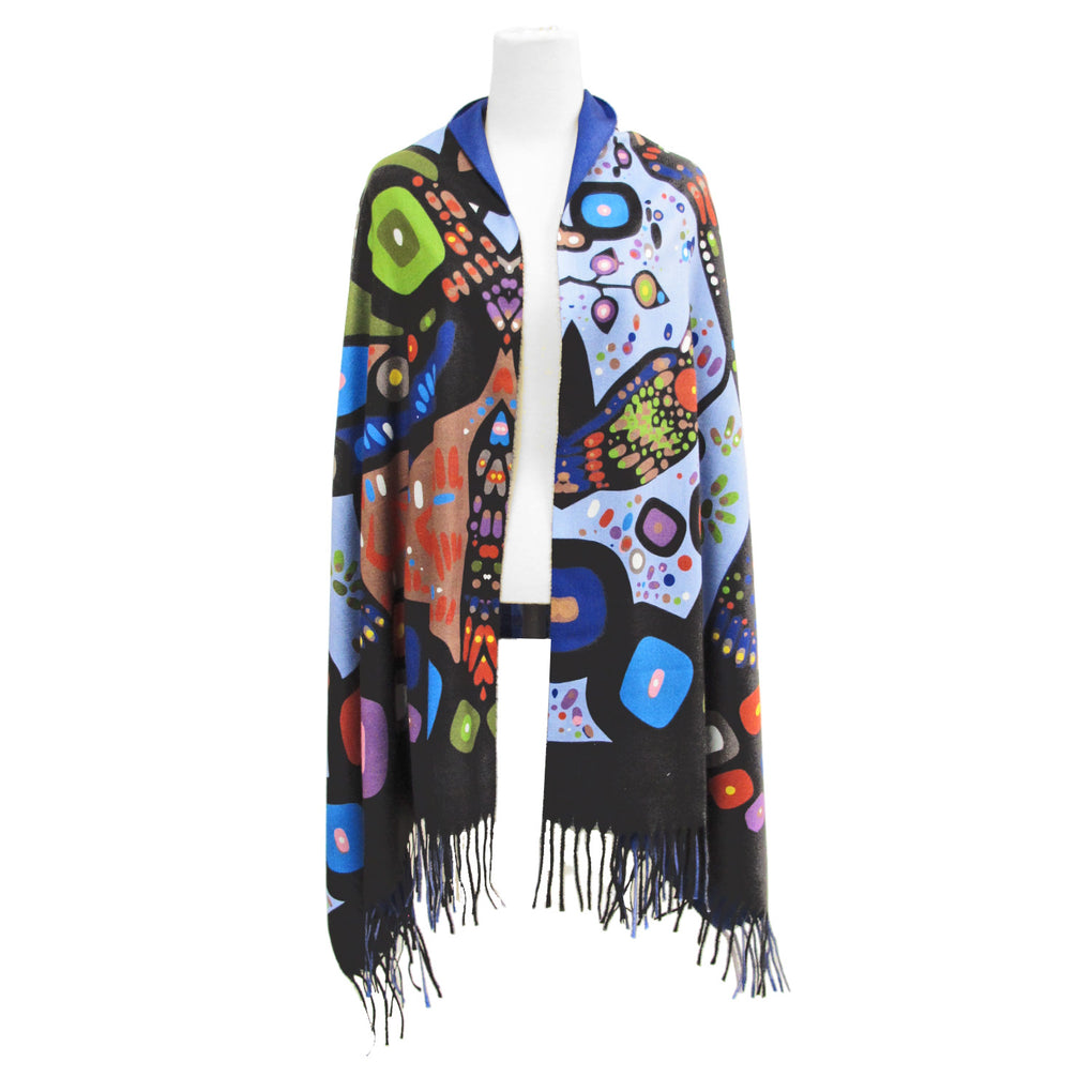 Bear Eco-Shawl by John Rombough