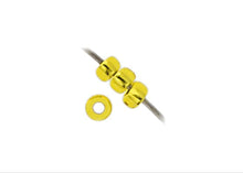 Load image into Gallery viewer, (Vial Miyuki Size 6/0) Yellow Silver Lined

