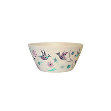 Load image into Gallery viewer, Bamboo Bowl (5") - Hummingbirds by Nicole La Rock
