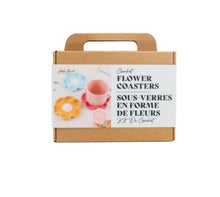 Load image into Gallery viewer, Crochet DIY Kit - Flower Coasters

