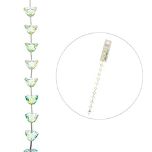 Load image into Gallery viewer, Crystal Lane 7&quot; Bead Strand - Flower - Lotus Green and Blue Mix
