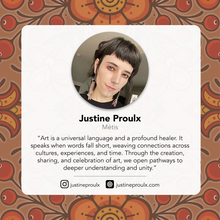 Load image into Gallery viewer, Art Socks - Eagle, Love by Justine Proulx
