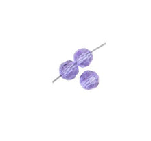 Load image into Gallery viewer, Preciosa 5in Strand Round 21pcs 6mm - Violet
