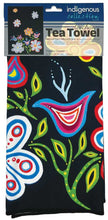 Load image into Gallery viewer, Tea Towel (microfiber) - Happy Flower by Patrick Hunter
