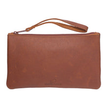 Load image into Gallery viewer, Floret Beaded Wristlet - Tobacco
