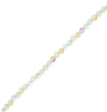 Load image into Gallery viewer, Crystal Lane 7" Glow in the Dark Round Beads (6mm) - Green AB
