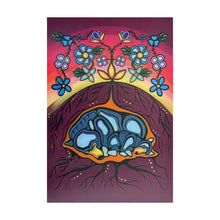 Load image into Gallery viewer, 3D Lenticular Art Card - Sleeping Bears by Storm Angeconeb
