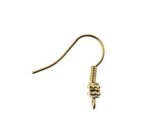 Load image into Gallery viewer, Earwire with Bali Bead (Gold)
