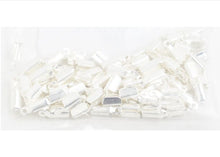 Load image into Gallery viewer, Leather Crimp - Coiled 3.5x11mm Silver LF/NF
