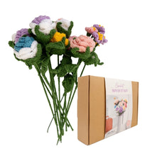 Load image into Gallery viewer, Crochet DIY Kit - Flower Bouquet
