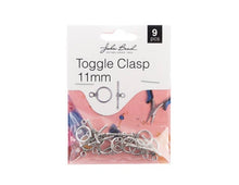 Load image into Gallery viewer, Toggle Clasp 11mm (Antique Silver)
