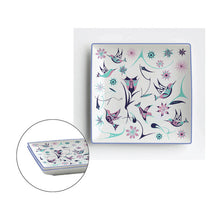 Load image into Gallery viewer, Appetizer Plates (Set of 2) - Hummingbirds by Nicole La Rock
