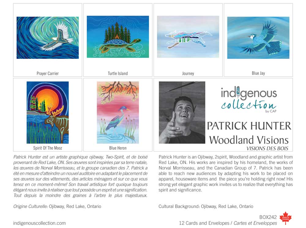 Cards and Envelopes - Woodland Visions by Patrick Hunter