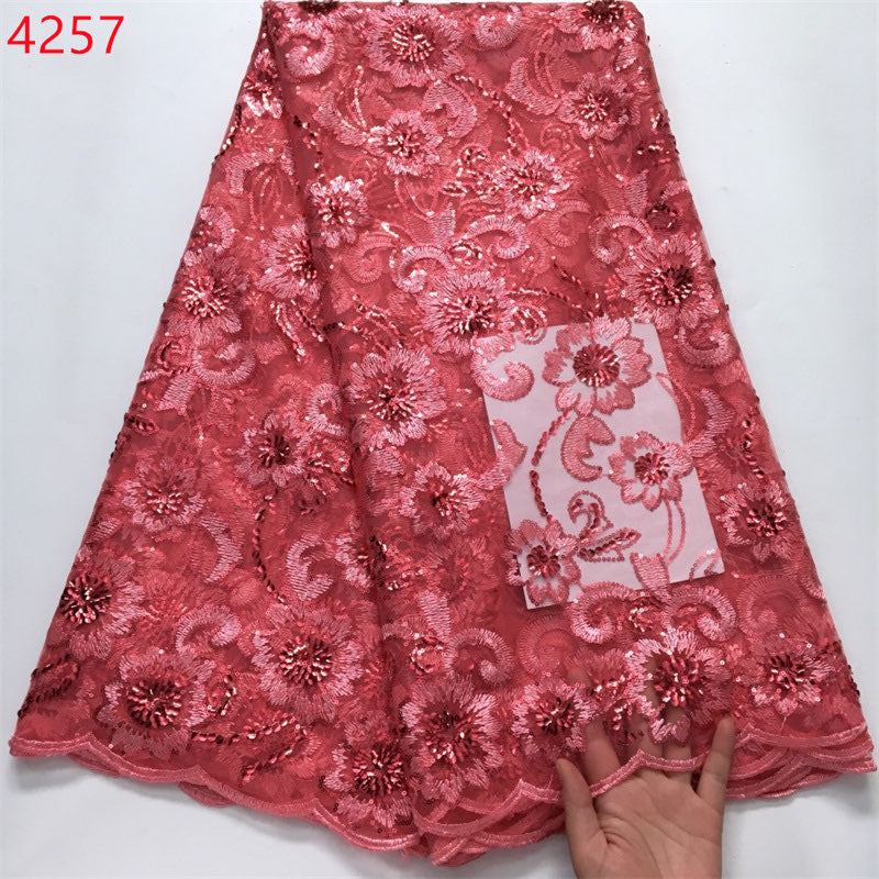 Lace - 4257 - Petal Pink (PER/YARD)