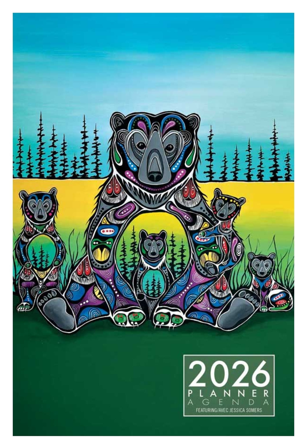 2026 Weekly Planner by Jessica Somers - Bear Medicine