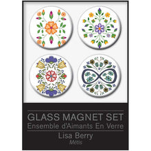 Load image into Gallery viewer, Glass Magnet Set- Lisa Berry -  Métis
