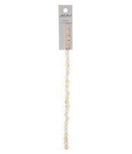 Load image into Gallery viewer, Crystal Lane 7" Glow in the Dark Round Beads (6mm) - Orange AB
