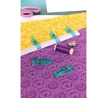 Load image into Gallery viewer, Clever Clips Large Turquoise (12pc)
