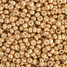 Load image into Gallery viewer, (Vial Miyuki Size 6/0) Gold Galvanized

