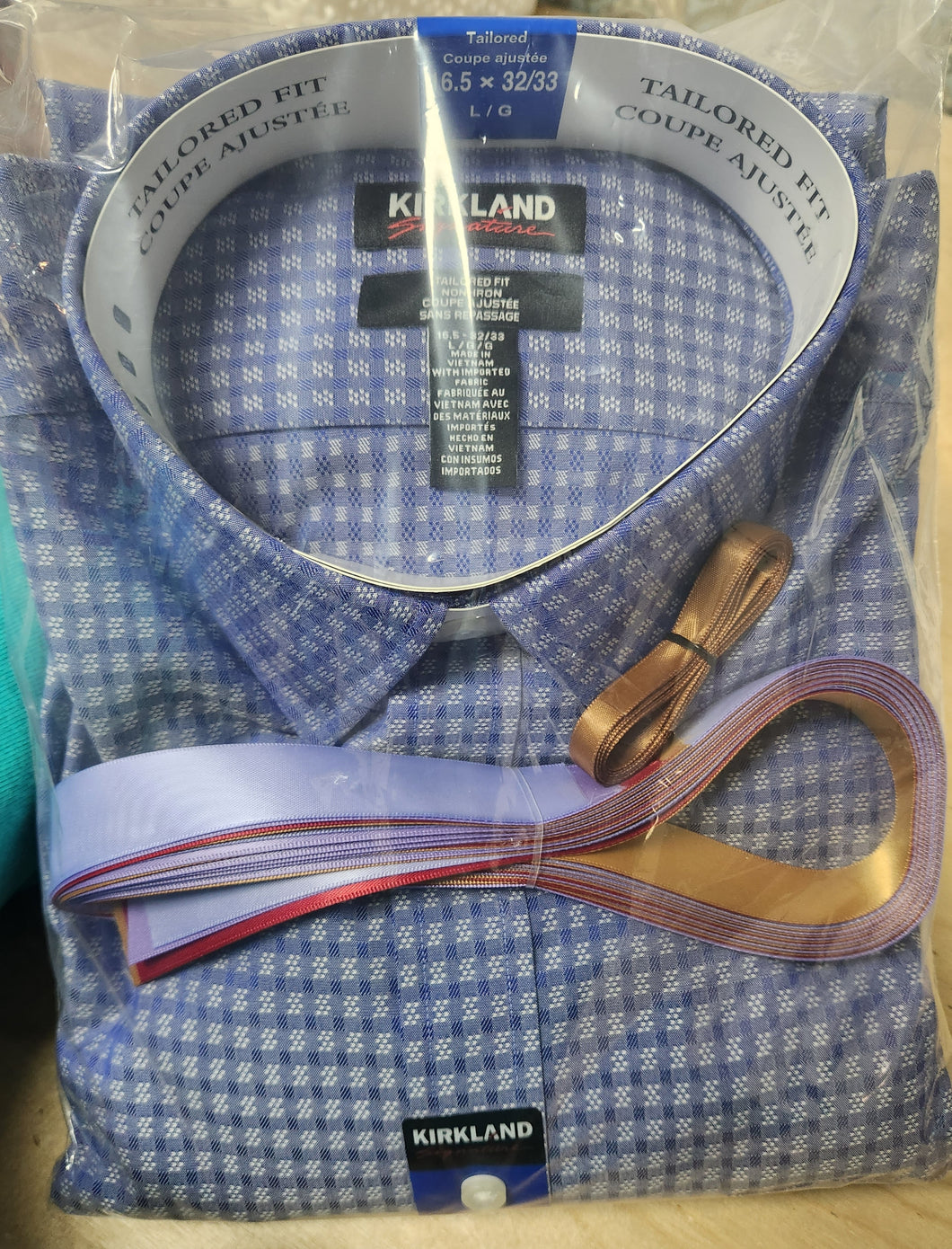 (Long Sleeve) Ribbon Shirt Kit - Large