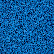 Load image into Gallery viewer, 11/0 Seedbead Permalux Blue Matt
