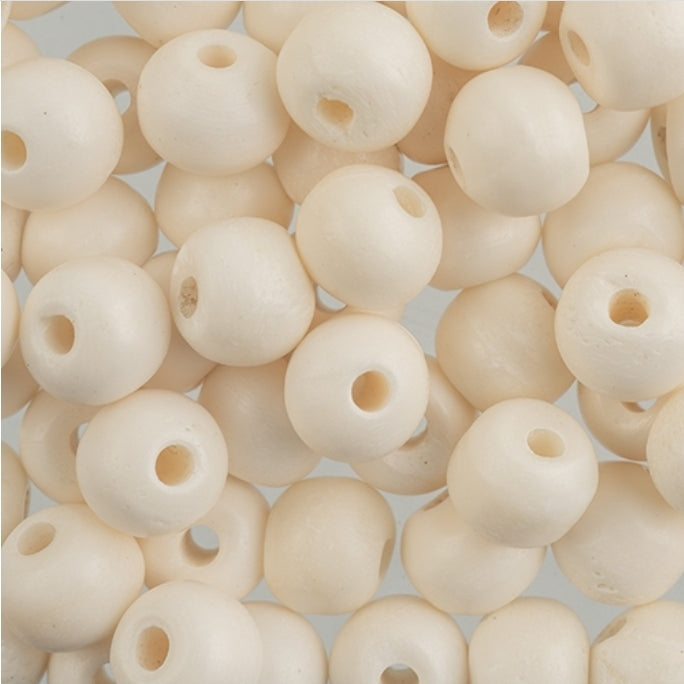 Bone Bead 10mm Round 100pcs