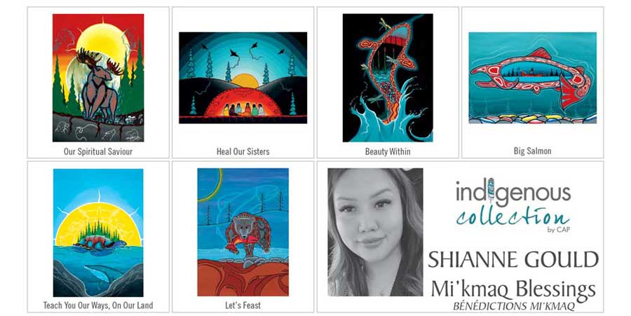 Cards and Envelopes - Mi'kmaq Blessings by Shianne Gould