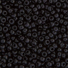 Load image into Gallery viewer, (Vial Miyuki Size 6/0) Black Opaque
