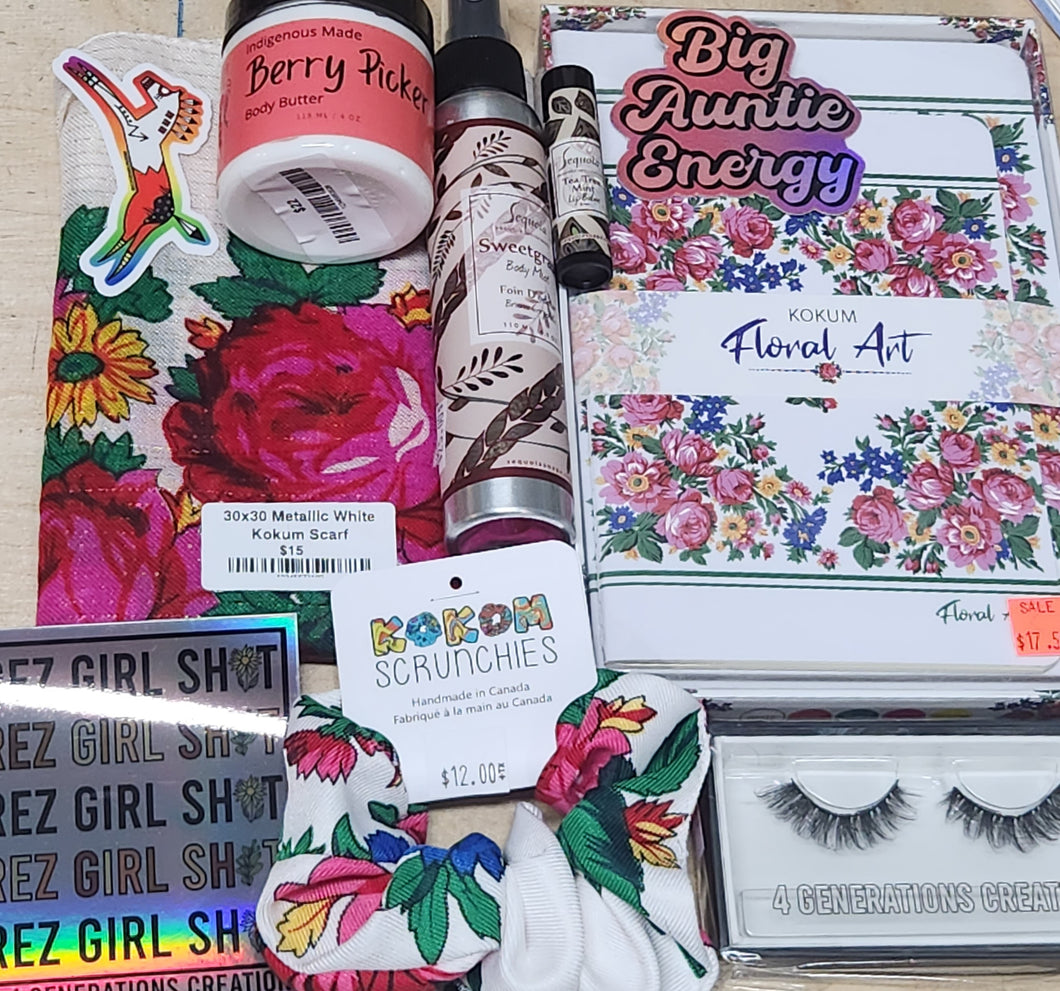 Gift Box Deadliest Aunty Set -White