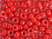Load image into Gallery viewer, Czech Glass Crowbead 9mm - Opaque Red (20pcs)
