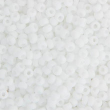 Load image into Gallery viewer, (Vial Miyuki Size 6/0) Chalk White Opaque Matte
