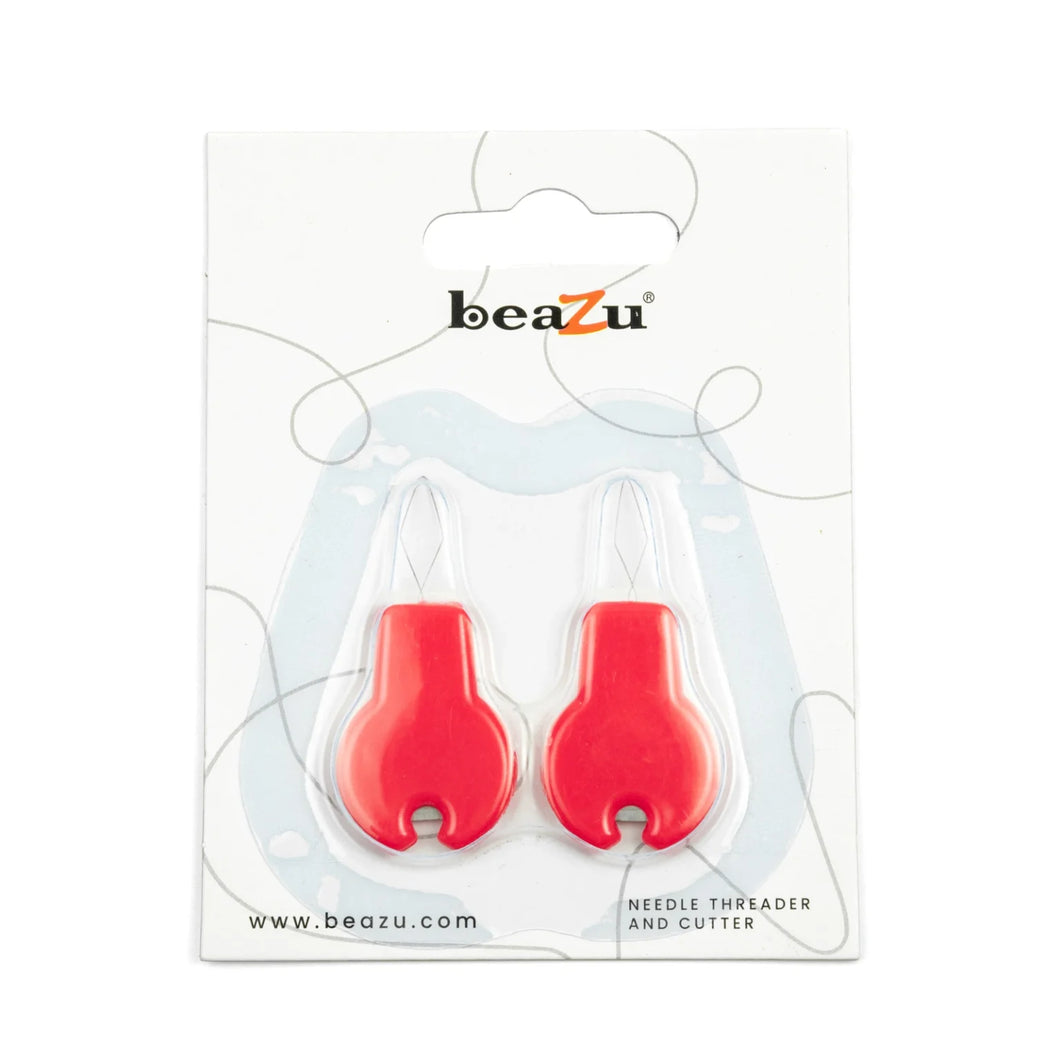 Needle Threader w/Thread Cutter (2pc per pack)