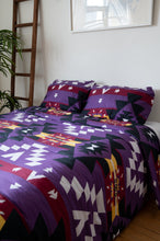 Load image into Gallery viewer, Comforter Set - (King/Queen) Western Purple
