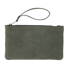 Load image into Gallery viewer, Floret Beaded Wristlet - Forest Green
