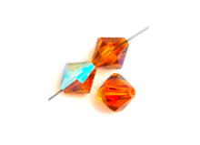 Load image into Gallery viewer, Preciosa Rondelle 6mm Topaz AB

