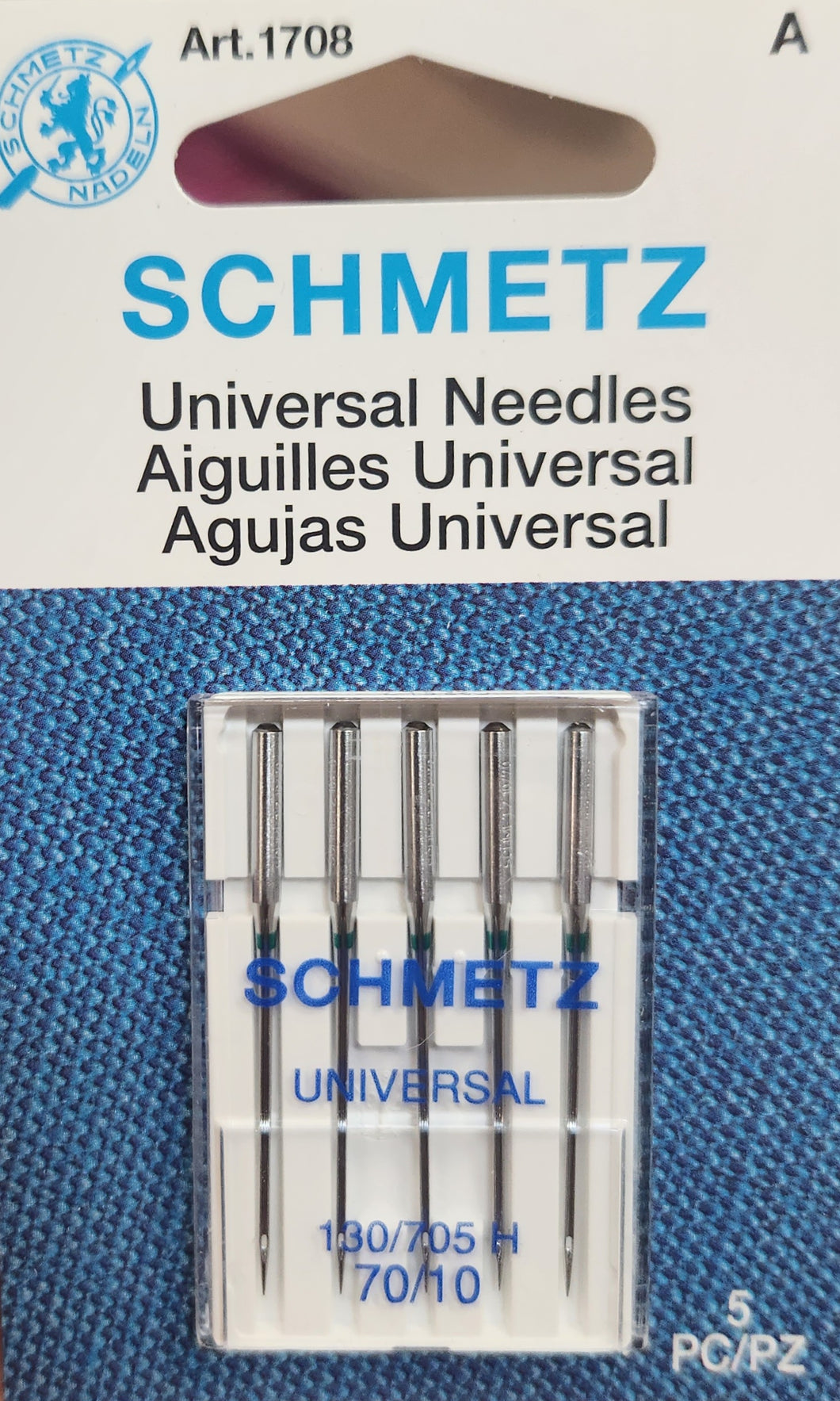 SCHMETZ Universal Needles 130/705 H 70/10